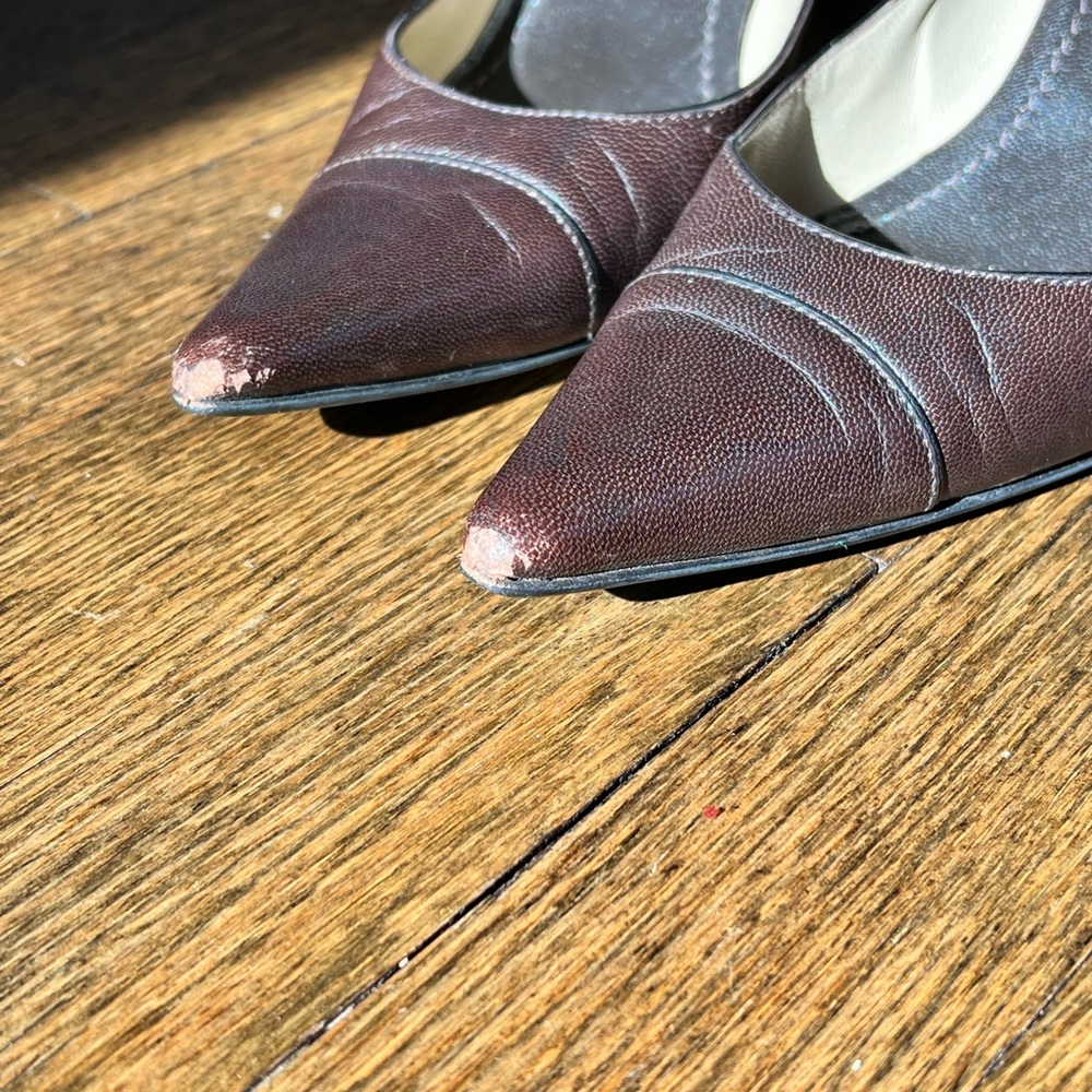 Gucci heels brown size 6 - Picture 2 of 8